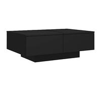 vidaXL Tavolino da Salotto Nero 90x60x31 cm in Legno Multistrato