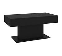 vidaXL Tavolino da Salotto Nero 96x50x45 cm in Legno Multistrato