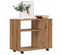 vidaXL Tavolino da Salotto Rovere Artigianale 70x35x55cm in Truciolato