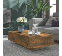 VIDAXL - Tavolino da Salotto Rovere Fumo 100x49,5x31cm Legno Multistrato
