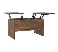 vidaXL Tavolino da Salotto Rovere Fumo 80x50x42,5 cm Legno Multistrato