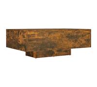 vidaXL Tavolino da Salotto Rovere Fumo 85x55x31cm in Legno Multistrato