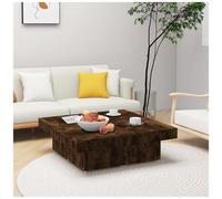 VIDAXL - Tavolino Da Salotto Rovere Fumo 90x90x28 Cm Legno Multistrato