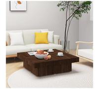 VIDAXL - Tavolino Da Salotto Rovere Marrone 90x90x28cm Legno Multistrato