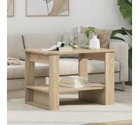 vidaXL Tavolino da salotto Rovere Sonoma 72 x 50 x 50 cm