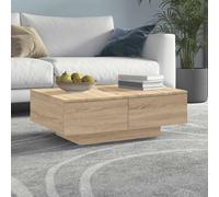 VIDAXL - Tavolino da Salotto Rovere Sonoma 90x60x31 cm Legno Multistrato