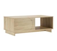 vidaXL Tavolino da salotto Rovere Sonoma 95 x 50,5 x 35 cm