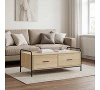 vidaXL Tavolino da salotto Rovere Sonoma 99,5 x 49 x 41 cm