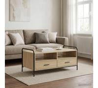 vidaXL Tavolino da salotto Rovere Sonoma 99,5 x 49 x 46 cm