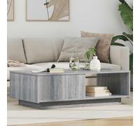 vidaXL Tavolino da salotto Sonoma grigio 95 x 55 x 31 cm