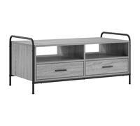 vidaXL Tavolino da salotto Sonoma grigio 99,5 x 49 x 46 cm