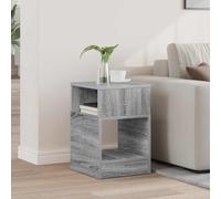 vidaXL Tavolino Grigio Sonoma 30,5 x 30 x 45 cm Legno ingegnerizzato