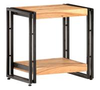 vidaXL Tavolino Laterale 40x30x40 cm in Legno Massello di Acacia