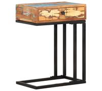 vidaXL Tavolino Laterale a Forma di U 45x30x61 cm in Legno di Recupero