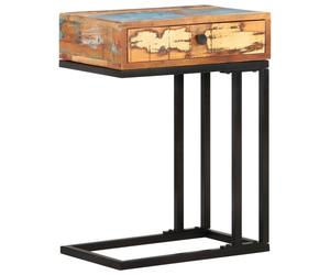 vidaXL Tavolino Laterale a Forma di U 45x30x61 cm in Legno di Recupero