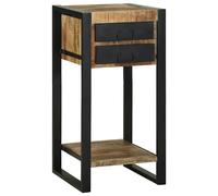 vidaXL Tavolino Marrone 40 x 40 x 80 cm Legno di mango massello