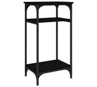 vidaXL Tavolino Nero 40x30x75 cm in Legno Multistrato