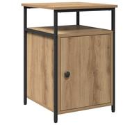 vidaXL Tavolino Notturno - Comodino Moderno per Camera da Letto, Piccolo e Rettangolare, Essenziale e Compatto con Spazio di Archiviazione