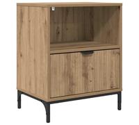 vidaXL Tavolino Notturno Moderno - Comodino per la Camera da Letto, Stand Contemporaneo, Piccolo Carrello di Stoccaggio, Semplice e Minimalista