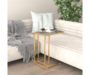 vidaXL Tavolino per Computer Nero 50x35x65 cm in Vetro Temperato