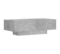vidaXL Tavolino Salotto Grigio Cemento 100x49,5x31cm Legno Multistrato
