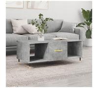 VIDAXL - Tavolino Salotto Grigio Cemento 102x50x40 Cm Legno Multistrato