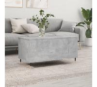 vidaXL Tavolino Salotto Grigio Cemento 90x44,5x45 cm Legno Multistrato