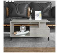 VIDAXL - Tavolino Salotto Grigio Cemento 90x49x45 Cm Legno Multistrato