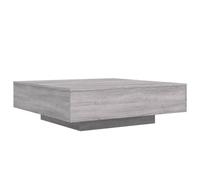 vidaXL Tavolino Salotto Grigio Sonoma 100x100x31 cm Legno Multistrato