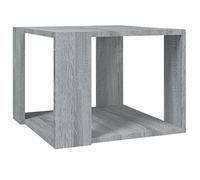 vidaXL Tavolino Salotto Grigio Sonoma 40x40x30cm Legno Ingegnerizzato