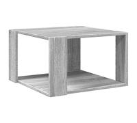 vidaXL Tavolino Salotto Grigio Sonoma 51,5x51,5x30cm Legno Multistrato