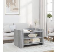 vidaXL Tavolino Salotto Grigio Sonoma 80x50x50 cm Legno Multistrato