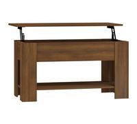 VIDAXL - Tavolino Salotto Rovere Marrone 101x49x52 Cm Legno Multistrato