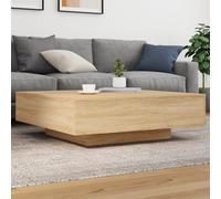 vidaXL Tavolino Salotto Rovere Sonoma 100x100x31 cm Legno Multistrato