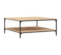 vidaXL Tavolino Salotto Rovere Sonoma 100x100x40 cm Legno Multistrato