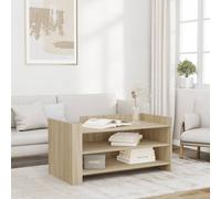 vidaXL Tavolino Salotto Rovere Sonoma 100x50x50cm in Legno Multistrato