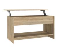 vidaXL Tavolino Salotto Rovere Sonoma 102x50x52,5 cm Legno Multistrato