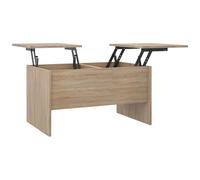 Tavolino Salotto Rovere Sonoma 80x50x42,5 cm Legno Multistrato