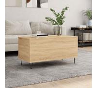 vidaXL Tavolino Salotto Rovere Sonoma 90x44,5x45 cm Legno Multistrato