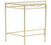 VIDAXL - Tavolino Vintage In Metallo 87x34x73 Cm Oro