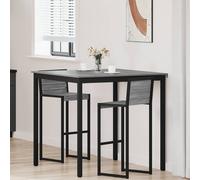 vidaXL Tavolo Bar a Pianta Legno ingegnerizzato Quadrato