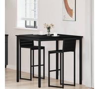 vidaXL Tavolo Bar a Pianta Legno ingegnerizzato Quadrato