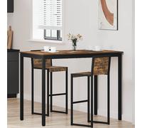 vidaXL Tavolo Bar a Pianta Legno ingegnerizzato Rettangolare