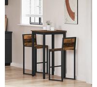 vidaXL Tavolo Bar a Pianta Legno multistrato