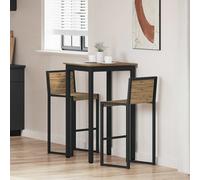 vidaXL Tavolo Bar a Pianta Legno multistrato