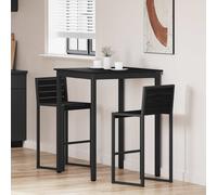 vidaXL Tavolo Bar a Pianta Legno multistrato