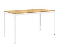 vidaXL Tavolo Bar da Giardino Bianco 196 x 100,5 x 105 cm