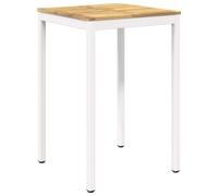 vidaXL Tavolo Bar da Giardino Bianco 70 x 68,5 x 105 cm