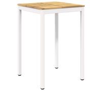 vidaXL Tavolo Bar da Giardino Bianco 70 x 68,5 x 105 cm