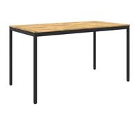 vidaXL Tavolo Bar da Giardino Bianco e Nero 196 x 100,5 x 105 cm
